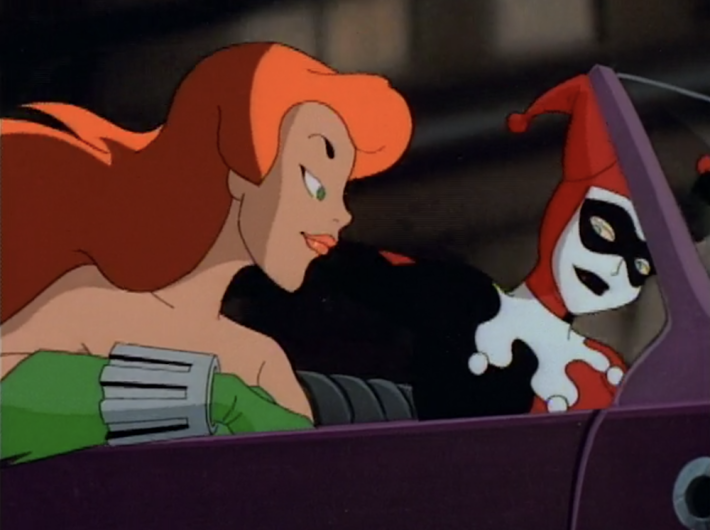 batman animated series : harley quinn and ivy