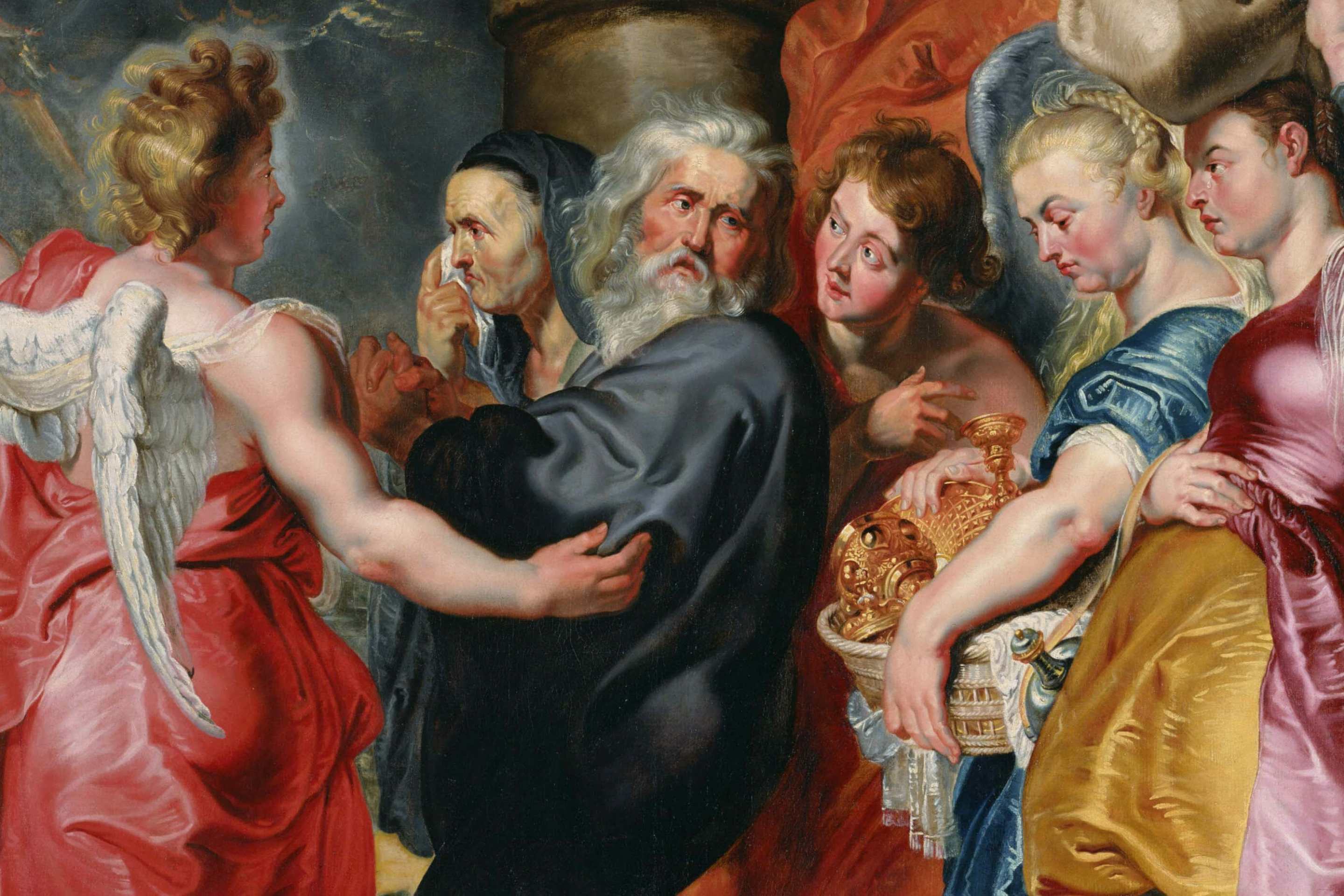The Flight of Lot and His Family from Sodom (after Rubens)